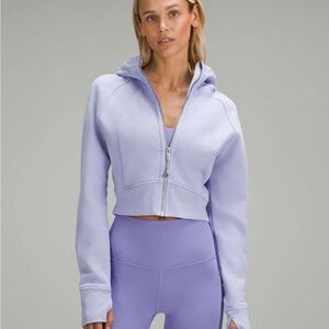 *RARE* Lululemon Scuba Full-Zip Cropped Hoodie